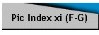 Pic Index xi (F-G)